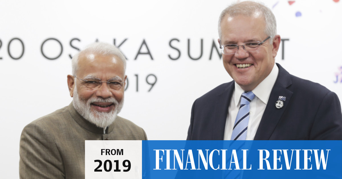 Morrison's high praise for India is a 'hedge against China'